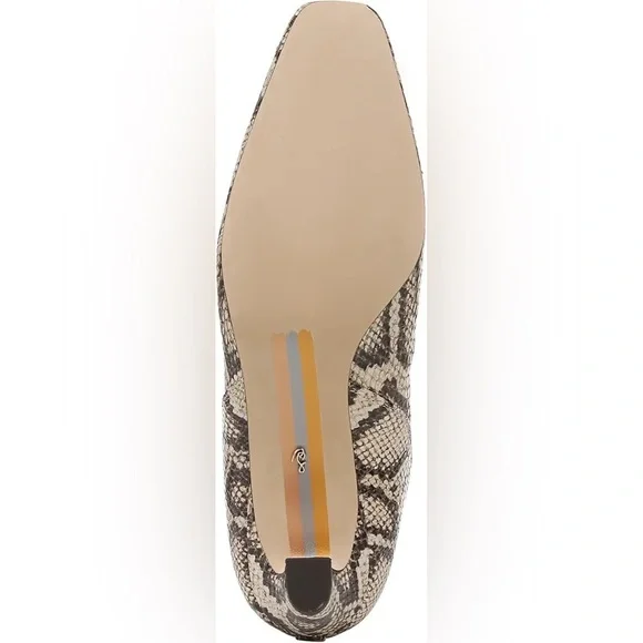 Sam Edelman Margo Grey Snake Print Chelsea Boots NIB Sz 7.5 - Picture 6 of 11